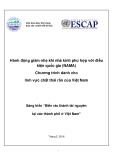 Hành động giảm nhẹ khí nhà kính phù hợp với điều kiện Quốc gia “Biến rác thành tài nguyên tại các đô thị ở Việt Nam”