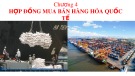 Bài giảng Luật thương mại quốc tế: Chương 4 - Nguyễn Minh Nhật