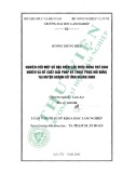 Luận văn Thạc sĩ Khoa học lâm nghiệp: Nghiên cứu một số đặc điểm cấu trúc rừng thứ sinh nghèo và đề xuất giải pháp kỹ thuật phục hồi rừng tại huyện Hoành Bồ tỉnh Quảng Ninh