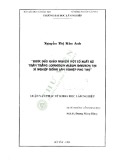 Luận văn Thạc sĩ Khoa học lâm nghiệp: Bước đầu khảo nghiệm một số xuất xứ Trám trắng (Canarium Album Raeusch) tại xí nghiệp giống lâm nghiệp Phú Thọ