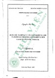 Luận văn Thạc sĩ Khoa học lâm nghiệp: Bước đầu nghiên cứu về lâm nghiệp xã hội và đánh giá mô hình lâm nghiệp xã hội tại Buôn Gia Wầm - Đắk Lắk