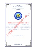 Khóa luận tốt nghiệp: Đánh giá sự hài lòng của học viên đối với chất lượng dịch vụ đào tạo Digital Marketing tại Công ty TNHH Tư vấn và Đào tạo Oabi