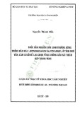 Luận văn Thạc sĩ Khoa học lâm nghiệp: Bước đầu nghiên cứu sinh trưởng rừng trồng Dầu rái (Dipterocarpus Alatus Toxb) ở tỉnh Phú Yên, làm sơ sở để lựa chọn vùng trồng Dầu rái thích hợp trong tỉnh