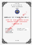 Khóa luận tốt nghiệp: Định vị thương hiệu Công ty cà phê Đồng Xanh trong nhận thức của khách hàng tại thành phố Huế