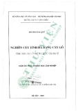 Luận văn Thạc sĩ Khoa học lâm nghiệp: Nghiên cứu tính đa dạng cây gỗ vùng núi cao ở vườn quốc gia Ba Vì