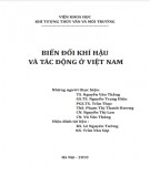 Biến đổi khí hậu và tác động của biến đổi khí hậu ở Việt Nam: Phần 1