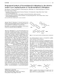 Programmed Synthesis of Tetraarylthieno[3,2-b]thiophene by Site-Selective Suzuki Cross-Coupling Reactions of Tetrabromothieno[3,2-b]thiophene