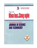 Tạp chí Khoa học và Công nghệ: Phân tích tác động của các hoạt động dân sinh, kinh tế gây ô nhiễm môi trường nước mặt lưu vực sông Hương (Số 154)