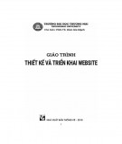 Giáo trình Thiết kế và triển khai website: Phần 2