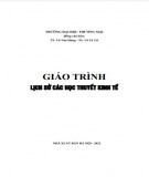 Giáo trình Lịch sử các học thuyết kinh tế: Phần 2 - TS. Vũ Văn Hùng, TS. Võ Tá Tri