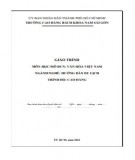 Giáo trình Văn hóa Việt Nam (Nghề: Hướng dẫn du lịch - Cao đẳng): Phần 2 - Trường Cao đẳng Bách Khoa Nam Sài Gòn