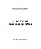 Giáo trình Pháp luật đại cương (Tái bản năm 2019): Phần 2 - TS. Trần Thành Thọ