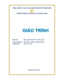 Giáo trình Pha chế sinh tố và trà sữa (Nghề: Kỹ thuật pha chế đồ uống - Trung cấp): Phần 1 - Trường Trung cấp Du lịch và Khách sạn