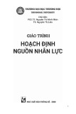 Giáo trình Hoạch định nguồn nhân lực: Phần 1