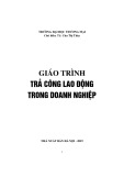 Giáo trình Trả công lao động trong doanh nghiệp: Phần 1