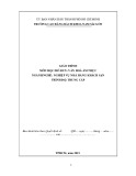 Giáo trình Văn hóa ẩm thực (Nghề: Nghiệp vụ nhà hàng khách sạn - Trung cấp): Phần 1 - Trường Cao đẳng Bách khoa Nam Sài Gòn