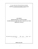 Giáo trình Văn hóa ẩm thực (Nghề: Quản trị nhà hàng và dịch vụ ăn uống - Cao đẳng): Phần 1 - Trường Cao đẳng Bách khoa Nam Sài Gòn