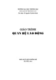 Giáo trình Quan hệ lao động: Phần 1