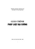 Giáo trình Pháp luật đại cương (Tái bản năm 2019): Phần 1 - TS. Trần Thành Thọ