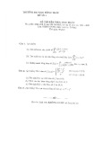 Đề thi kết thúc học phần học kì 2 môn Giải tích 2 năm 2021-2022 có đáp án - Trường ĐH Đồng Tháp
