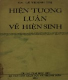 Triết lý hiện sinh