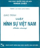 Giáo trình Luật Hình sự Việt Nam (Phần chung): Phần 2