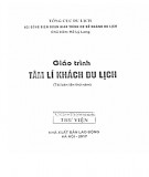 Giáo trình Tâm lý khách du lịch (Tái bản lần thứ năm): Phần 1