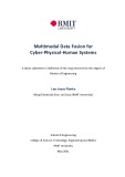 Thesis for the degree of Master of Engineering: Multimodal Data Fusion for Cyber-Physical-Human Systems