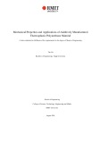 Thesis for the degree of Master of Engineering: Mechanical Properties and Applications of Additively Manufactured Thermoplastic Polyurethane Material