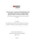 Thesis for the degree of Doctor of Philosophy: Physical Activity, Acceptance and Mental Health in People with Alopecia Areata: The Use of a Mixed-methods Approach to Inform an Evidence-based Intervention