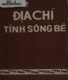 Nghiên cứu địa chí tỉnh Sông Bé: Phần 2