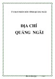 Nghiên cứu địa chí Quảng Ngãi