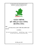 Giáo trình Kỹ thuật gia công đường ống (Nghề: Kỹ thuật máy lạnh và điều hòa không khí - Cao đẳng) - Trường CĐ nghề Đà Nẵng