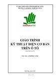 Giáo trình Kỹ thuật điện cơ bản trên ô tô - Trường CĐ Nghề Đà Nẵng