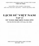 Nghiên cứu lịch sử các thời kỳ Việt Nam (Tập 13): Phần 1