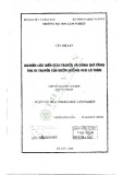 Luận văn Thạc sĩ Khoa học lâm nghiệp: Nghiên cứu biến dị di truyền và đánh giá tăng thu di truyền của vườn giống Keo lá tràm