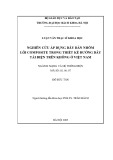 Luận văn Thạc sĩ Mạng và hệ thống điện: Nghiên cứu áp dụng dây dẫn nhôm lõi Composite trong thiết kế đường dây tải điện trên không ở Việt Nam