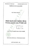 Luận văn Thạc sĩ Khoa học lâm nghiệp: Phân hạng đất trồng Tếch (Tectone grandis Linn) ở Dak Lak