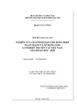 Luận văn Thạc sĩ Kỹ thuật: Nghiên cứu giải pháp hạn chế dòng điện ngắn mạch và áp dụng cho lưới điện truyền tải Việt Nam giai đoạn 2015 - 2020