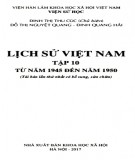 Nghiên cứu lịch sử các thời kỳ Việt Nam (Tập 10): Phần 1