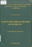 Luận văn Thạc sĩ truyền thông đại chúng Xu hướng phát triển của tiểu phẩm báo chí hiện nay