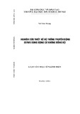 Luận văn Thạc sĩ Kỹ thuật: Nghiên cứu thiết kế hệ thống truyền động Servo dùng động cơ không đồng bộ