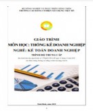 Giáo trình Thống kê doanh nghiệp (Nghề: Kế toán doanh nghiệp - Trung cấp): Phần 2 - Trường Cao đẳng Cơ điện Xây dựng Việt Xô