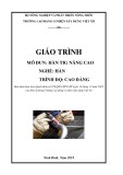 Giáo trình Hàn TIG nâng cao (Nghề: Hàn - Cao đẳng) - Trường Cao đẳng Cơ điện Xây dựng Việt Xô