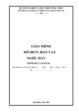 Giáo trình Hàn vảy (Nghề: Hàn - Cao đẳng) - Trường Cao đẳng Cơ điện Xây dựng Việt Xô