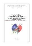 Giáo trình Máy điện 2 (Nghề: Điện công nghiệp - Cao đẳng) - Trường Cao đẳng Cơ điện Xây dựng Việt Xô