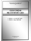 Giáo trình Hệ cơ sở dữ liệu: Phần 1