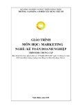 Giáo trình Marketing (Nghề: Kế toán doanh nghiệp - Trung cấp) - Trường Cao đẳng Cơ điện Xây dựng Việt Xô