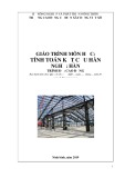 Giáo trình Tính toán kết cấu hàn (Nghề: Hàn - Cao đẳng) - Trường Cao đẳng Cơ điện Xây dựng Việt Xô