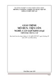 Giáo trình Tiện côn (Nghề: Cắt gọt kim loại - Trung cấp) - Trường Cao đẳng Cơ điện Xây dựng Việt Xô